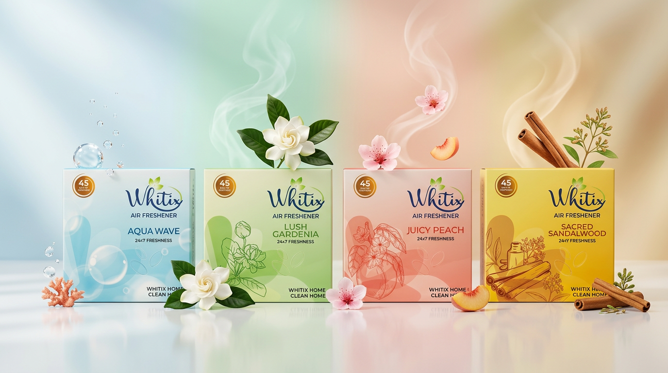 Whitix Air Freshener — premium product photography